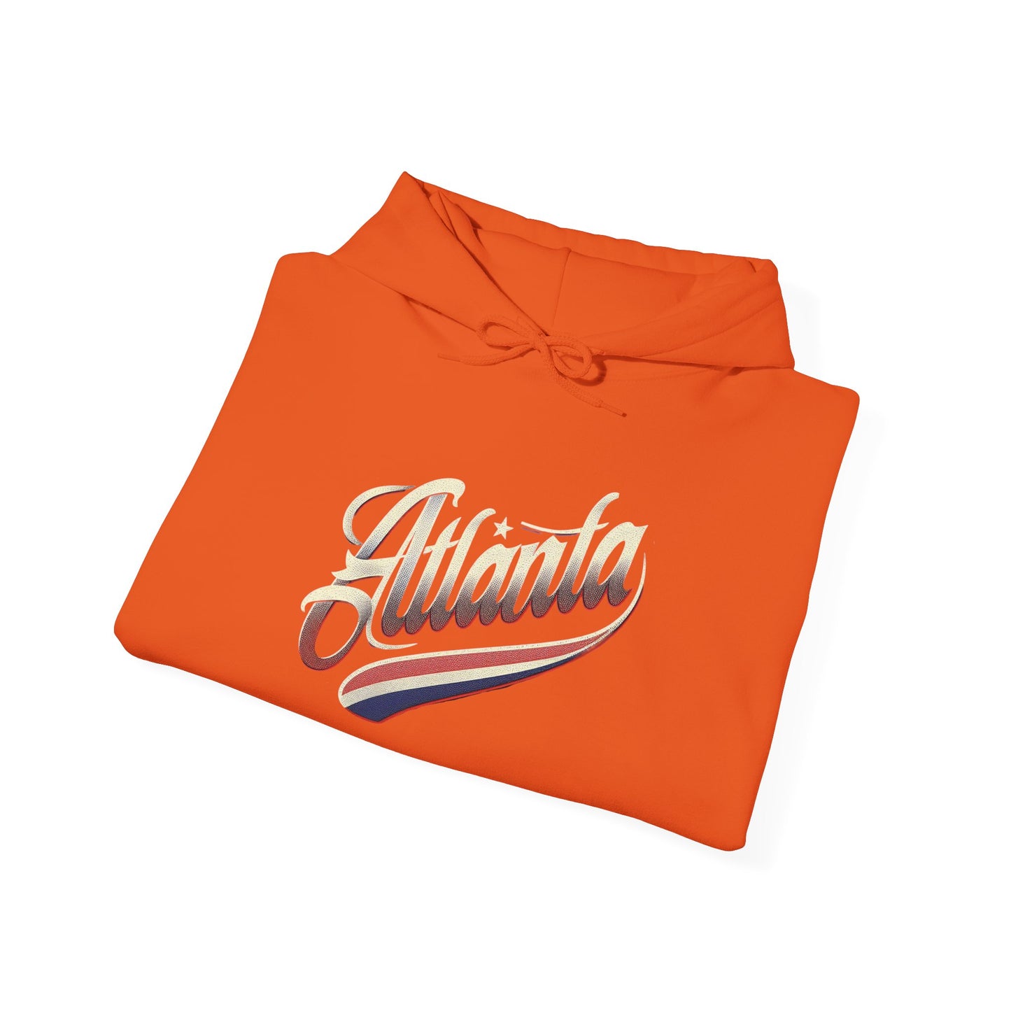 Atlanta Script Unisex Heavy Blend™ Hooded Sweatshirt - Cozy, Stylish Apparel for Atlanta Fans