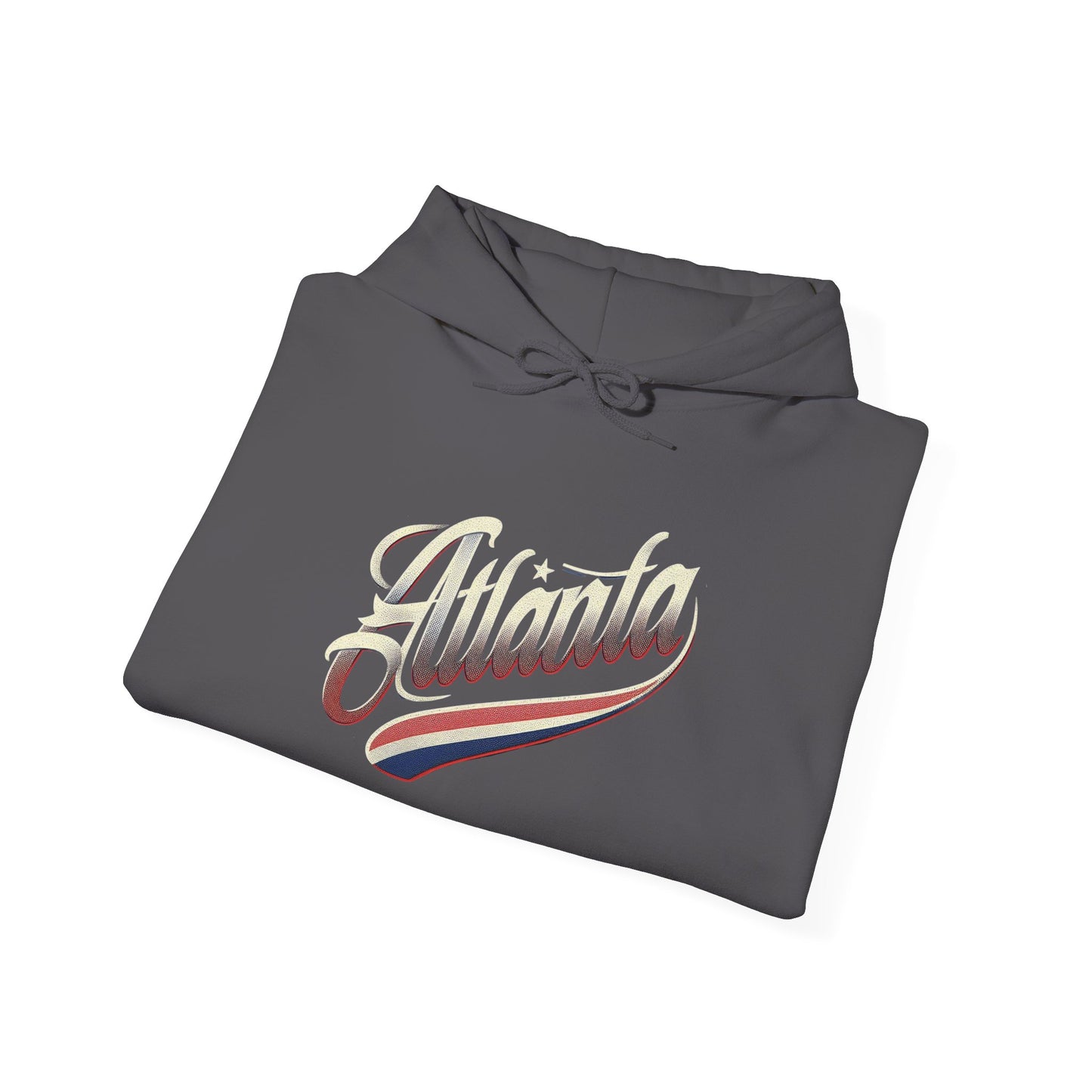 Atlanta Script Unisex Heavy Blend™ Hooded Sweatshirt - Cozy, Stylish Apparel for Atlanta Fans