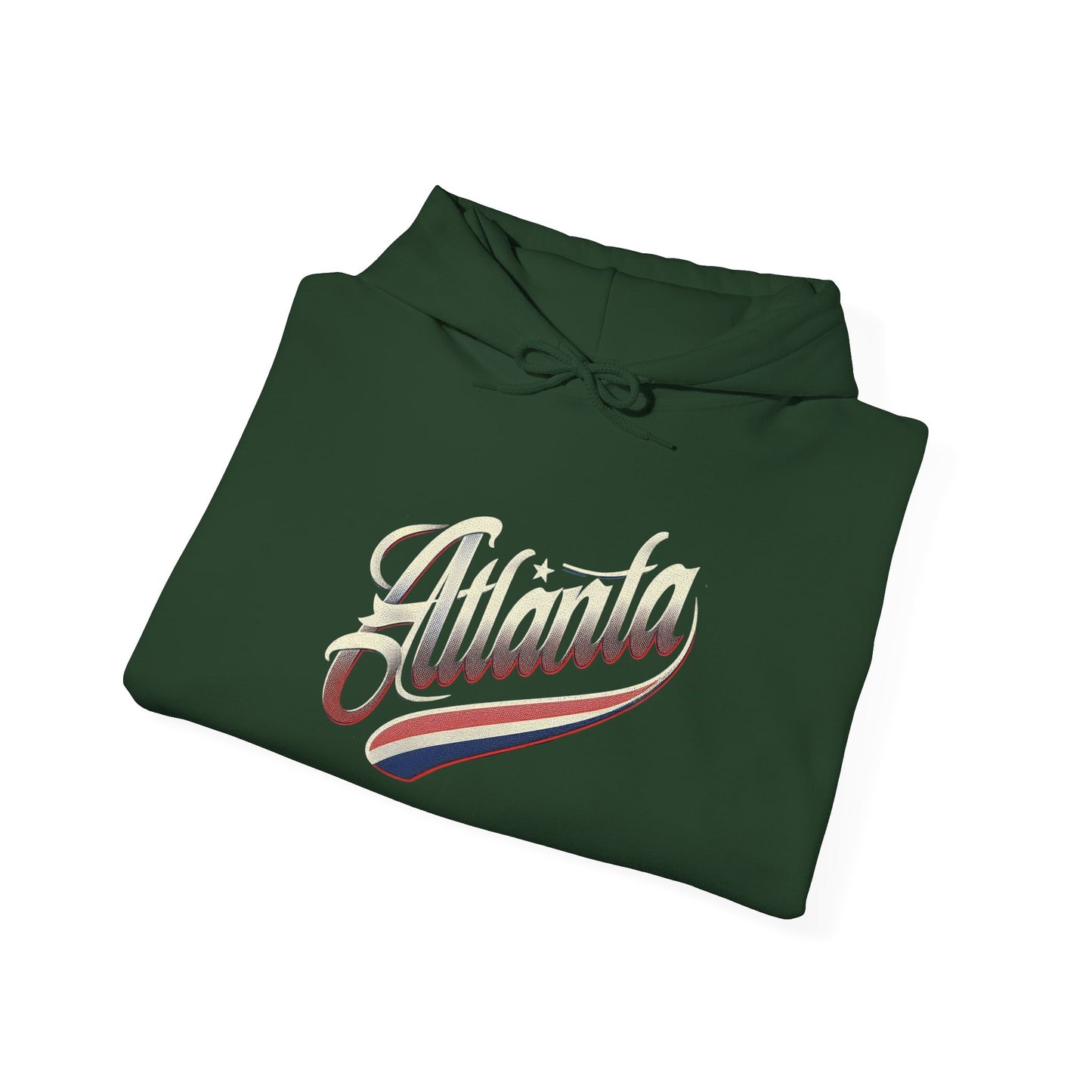 Atlanta Script Unisex Heavy Blend™ Hooded Sweatshirt - Cozy, Stylish Apparel for Atlanta Fans