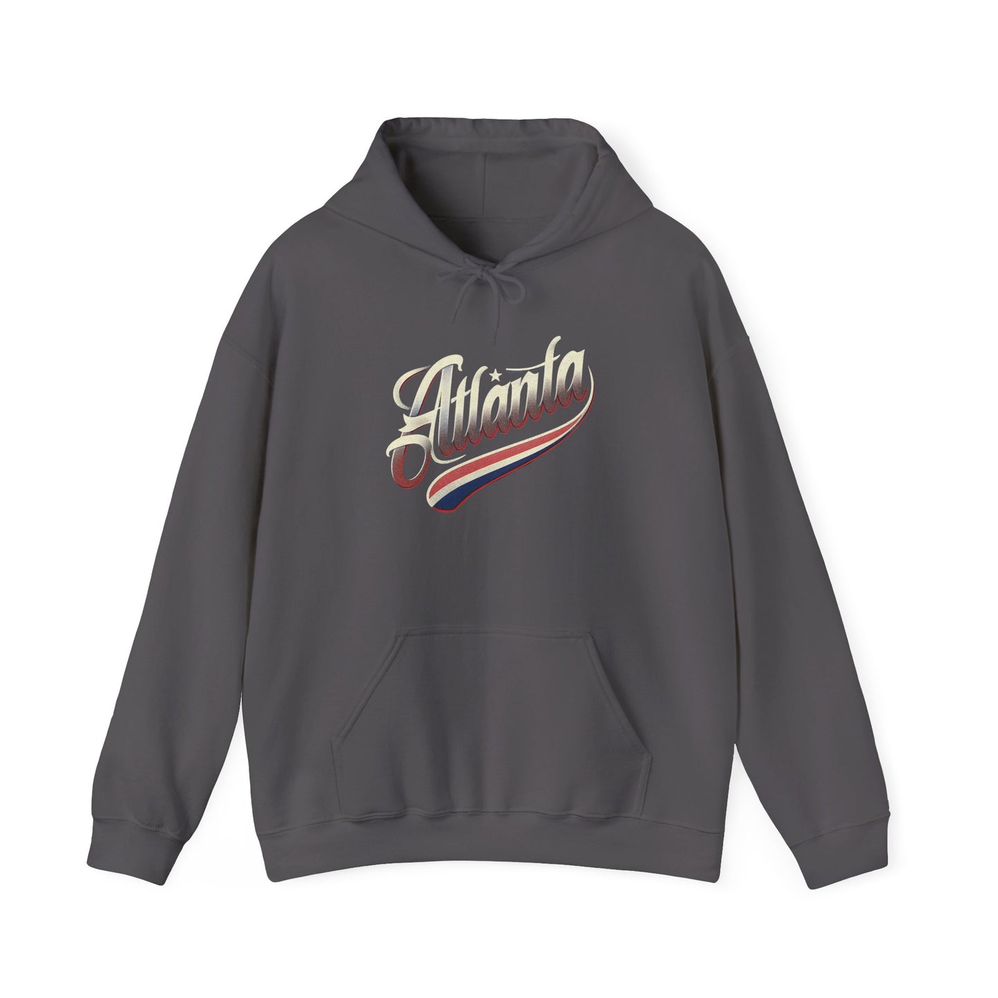 Atlanta Script Unisex Heavy Blend™ Hooded Sweatshirt - Cozy, Stylish Apparel for Atlanta Fans