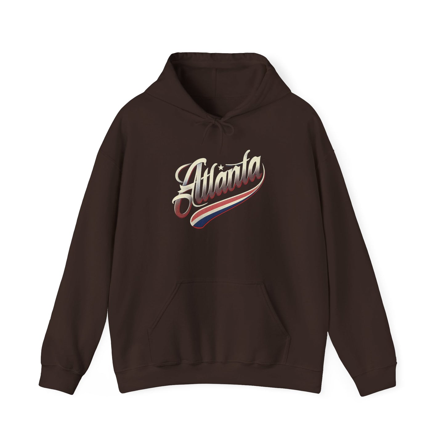 Atlanta Script Unisex Heavy Blend™ Hooded Sweatshirt - Cozy, Stylish Apparel for Atlanta Fans