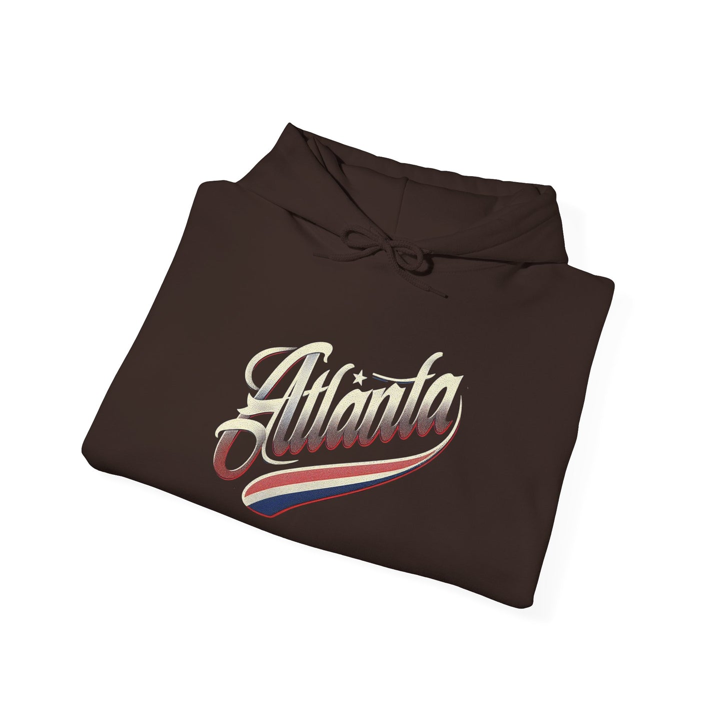 Atlanta Script Unisex Heavy Blend™ Hooded Sweatshirt - Cozy, Stylish Apparel for Atlanta Fans