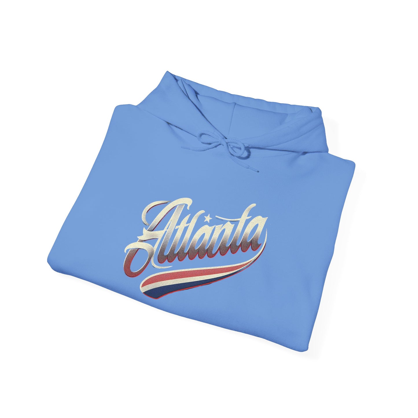 Atlanta Script Unisex Heavy Blend™ Hooded Sweatshirt - Cozy, Stylish Apparel for Atlanta Fans