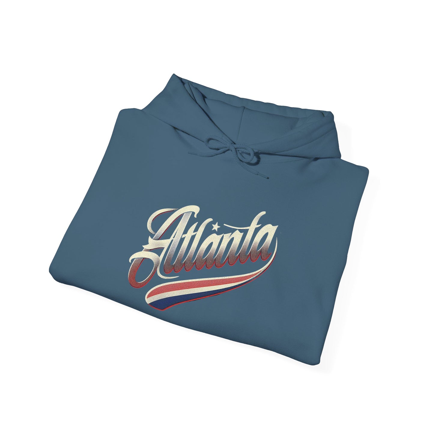 Atlanta Script Unisex Heavy Blend™ Hooded Sweatshirt - Cozy, Stylish Apparel for Atlanta Fans